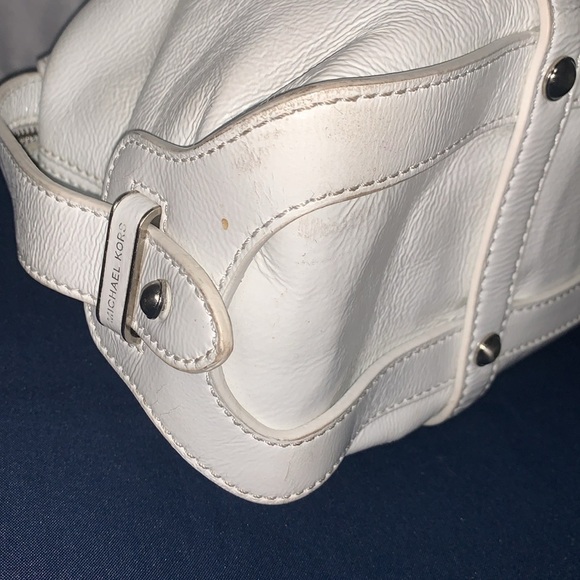 Michael Kors, winter white leather bag - Picture 8 of 12